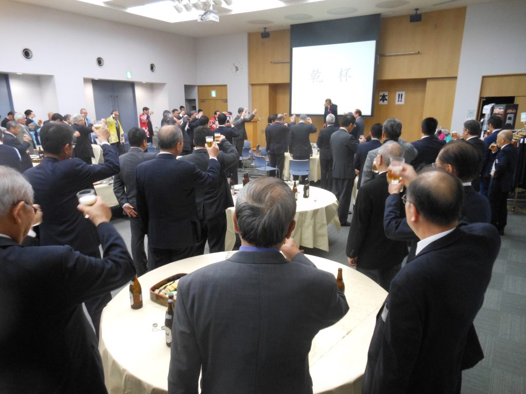 神谷氏による乾杯